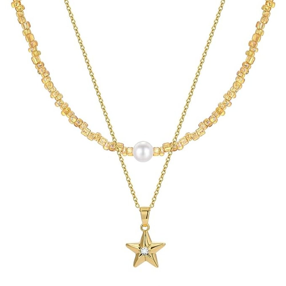 Anthropologie Gold Star ⭐️ Chocker